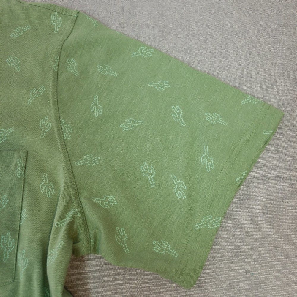 Light Green Cactus Quick-Dri Polo Tee Shirt 3XLT - Picture 5 of 7